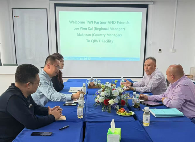 TWISEA亚太区总经理和中国区经理来我司访问 TWISEA亚太区总经理和中国区经理来我司访问