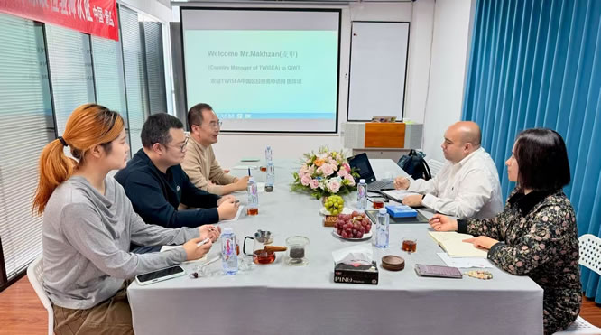 TWISEA中国区经理访问QIWT国焊培 TWISEA中国区经理访问QIWT国焊培